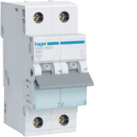 Wyłącznik nadprądowy 6kA 1P+N B 63A MCB | MBN563E Hager