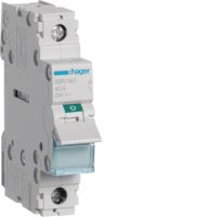 Modułowy rozłącznik izolacyjny 1P 40A 230VAC | SBN140 Hager