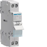 Modułowy przełącznik instalacyjny I-II 2-obwodowy 1NO+1NC 32A 230VAC | SFM132 Hager