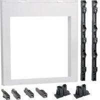 Zestaw dla 7 rozłącz.listw. NH1-3 na system szyn 185mm 750x500mm, Univers N HC | UC53L83S Hager