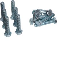 Śruby M12x60mm, do szyn Cu 50x10, Univers N (zestaw 100 sztuk) | UVZ6M12S Hager