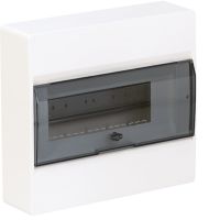 Rozdzielnica 1x12M n/t, IP40, drzwi transparentne, Cosmos | VD112TP Hager