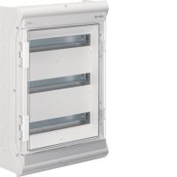 Rozdzielnica n/t IP65 odporna na UV przetłoczenia 3R/54M (3x18), Vector outdoor | VE318PN Hager