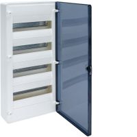 Rozdzielnica n/t IP40 drzwi transparentne 48M, Golf | VS412TD Hager