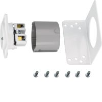 Gniazdo z/u, z uchwytem do płyty perforowanej | VZ00F Hager