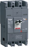 Wyłącznik mocy h3+ P630 LSI 3x400A 50kA, MCCB | HMW400JR Hager