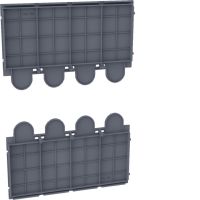 Tylne płyty izolacyjne przy. prostych P630 4P | HYW051H Hager