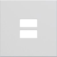 Płytka czołowa do gniazda ładowania USB, biały, Lumina | WXD112P Hager