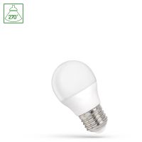 Lampa LED 1W 90lm WW 3000K E27 230V kulka matowa Spectrum | WOJ+14448_1W Wojnarowscy