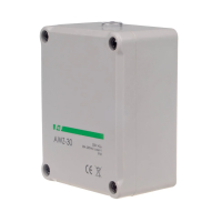 Automat zmierzchowy AWZ, 30A 230VAC z wewnętrznym czujnikiem światłoczułym, IP65 | AWZ-30 F&F