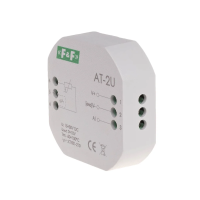 Przetwornik analogowy temperatury MAX-AT-2U napięciowy 0-10V podtynkowy | MAX-AT-2U F&F