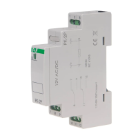 Przekaźnik elektromagnetyczny PK-2P 2 styki przełączne 2×8A 12V AC/DC | PK-2P-12V F&F