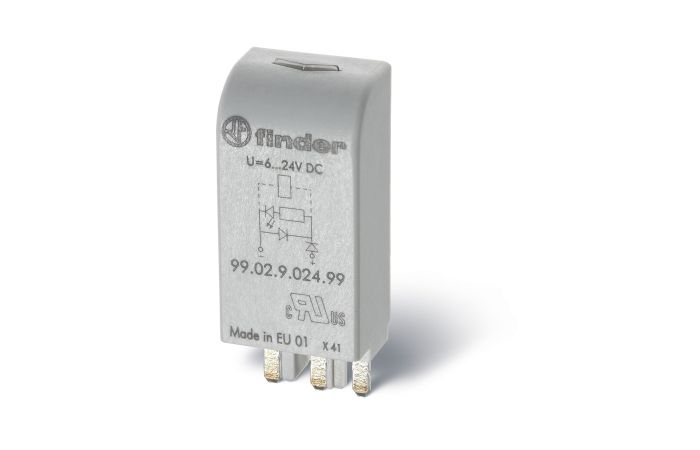 Moduł LED + warystor 6...24V AC/DC | 99.02.0.024.98 Finder