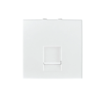 Gniazdo komputerowe pojedyncze (RJ45Cat 5e) m45 BIURO 04-1395-102 bi kolor biały | 25332 Kanlux