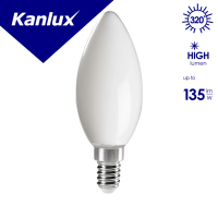 Lampa LED XLED C35E14 6W-NW-M C35 6W (60W) 810lm 4000K NW E14 filament świeczka | 29623 Kanlux