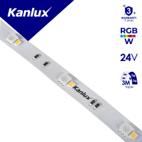 Taśma LED 24DC L48 9W/M 24 IP00-RGBW RGB + 4000(W)K rolka 5m 3 lata Gwar. | 33318 Kanlux