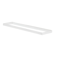 Ramka natynkowa do paneli ADTR-H 12030 W dł. 120cm szer. 30cm wys.6,5cm kolor biały złożona | 33390 Kanlux