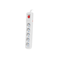 Listwa zasilająca ARMAC ARC5 5m 5X 230V PL szara | ARC5/50/SZ Armac