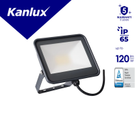 Naświetlacz LED IQ FL-20W-NW 4000K 2300lm IP65 czarny 5 lat Gwar. | 33881 Kanlux