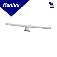 Oprawa nadszafkowa ASTIM IP44 12W-NW-C 60cm biała 4000K 1450lm kolor chrom | 34935 Kanlux
