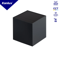 Oprawa solarna LED REKA SOLAR10 3W-L-GR 18650 3000/4000/6500K max 300lm IP65 grafitowy | 28996 Kanlux