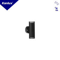 Oprawa elewacyjna kinkiet RADILO EL 2X B 2xmax11W GU10 IP44 świecenie góra i dół kolor czarny | 46201 Kanlux