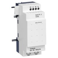 Moduł rozszerzający 12V DC Inteligentny przekaźnik Zelio Logic 2 | SR3XT61JD Schneider Electric