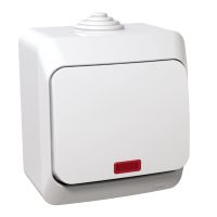 Łącznik schodowy z podśw. biały | WDE000561 Schneider Electric