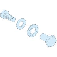 Śruby do pionowych/poziomych połączeń szynowych PrismaSet (zestaw 20 szt) | LVS04645 Schneider Electric
