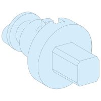 Wkładka kwadratowa męska IP55 8 mm PrismaSet | LVS09948 Schneider Electric