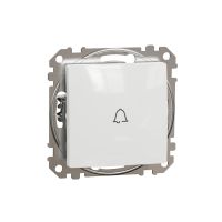 Przycisk 1-biegunowy "dzwonek", biały, Sedna Design & Elements | SDD111131 Schneider Electric
