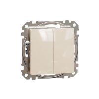 Łącznik świecznikowy, beżowy, Sedna Design & Elements | SDD112105 Schneider Electric