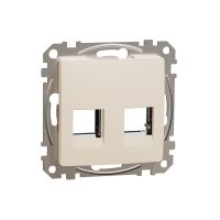 Płytka centralna RDM kat. 5e/6 UTP, beżowa, Sedna Design & Elements | SDD112442C Schneider Electric