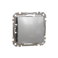 Łącznik krzyżowy, srebrne aluminium, Sedna Design & Elements | SDD113107 Schneider Electric