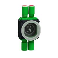 Puszka Multifix, 1M, 32 mm, 4 elastyczne wejścia, z zatyczką | IMT80257 Schneider Electric