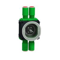 Puszka 1M, 32 mm, 4 elastyczne wejścia, z zatyczką i mocowaniem, Multifix | IMT80258 Schneider Electric