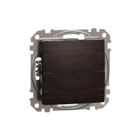 Łącznik 1-biegunowy, wenge, efekt drewna, Sedna Design & Elements | SDD181101 Schneider Electric