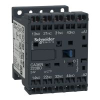 Stycznik pomocniczy 2NO 2NC cewka sterująca 24VDC, TeSys | CA3KN223BD Schneider Electric