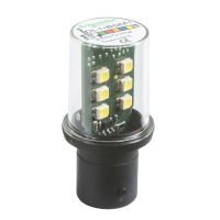Dioda LED BA 15D 230VAC, biała | DL1BDM1 Schneider Electric
