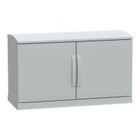 Obudowa poliestrowa PLAZT IP44 otwarta podłoga, wentylowany dach 500x1000x420 mm , Thalassa | NSYPLAZT5104G Schneider Electric
