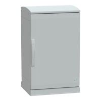 Obudowa poliestrowa PLAZT IP44 otwarta podłoga, wentylowany dach 750x500x420 mm , Thalassa | NSYPLAZT754G Schneider Electric