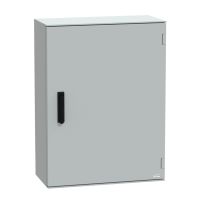Obudowa poliestrowa wisząca PLM z zamkiem 3 punktowym, IP66 847x636x300 mm , Thalassa | NSYPLM86VG Schneider Electric