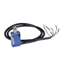 Wyłącznik krańcowy XCMD trzpień z rolką stalową 1N+1NO kabel 5m | XCMD2102L5 TMSS France