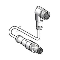 Przedłużacz M12 MĘS.5PIN<>M12 ŻEŃ.KŹT.5PIN 2M | XZCR1512064D2 TMSS France