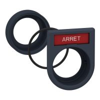 Zestaw do montażu podtynkowego etykiet wąskich przycisków i wskaźników św. Harmony XB5 | ZB5AZ023 Schneider Electric