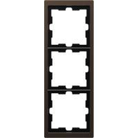 Ramka Merten D-Life  3-krotna, mocca metalik | MTN4030-6552 Schneider Electric
