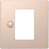 Płyta centralna, regulacja temperatury, szampan metalik | MTN5775-6051 Schneider Electric