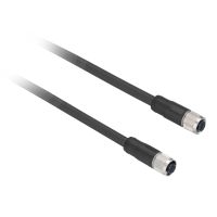 Konektor PVC, żeński M12 prosty | XZCPV11V12L2 TMSS France