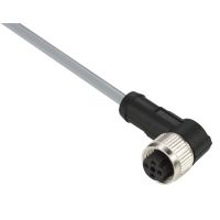 Konektor z kablem PCW, FEMALE, M12, 4 | XZCPV1241L10 TMSS France
