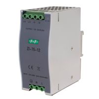 Zasialacz impulsowy przemysłowy nap. wej. 90-264V AC/120-370V DC, P=75W nap. Wyj. 12V DC | ZI-75-12V F&F